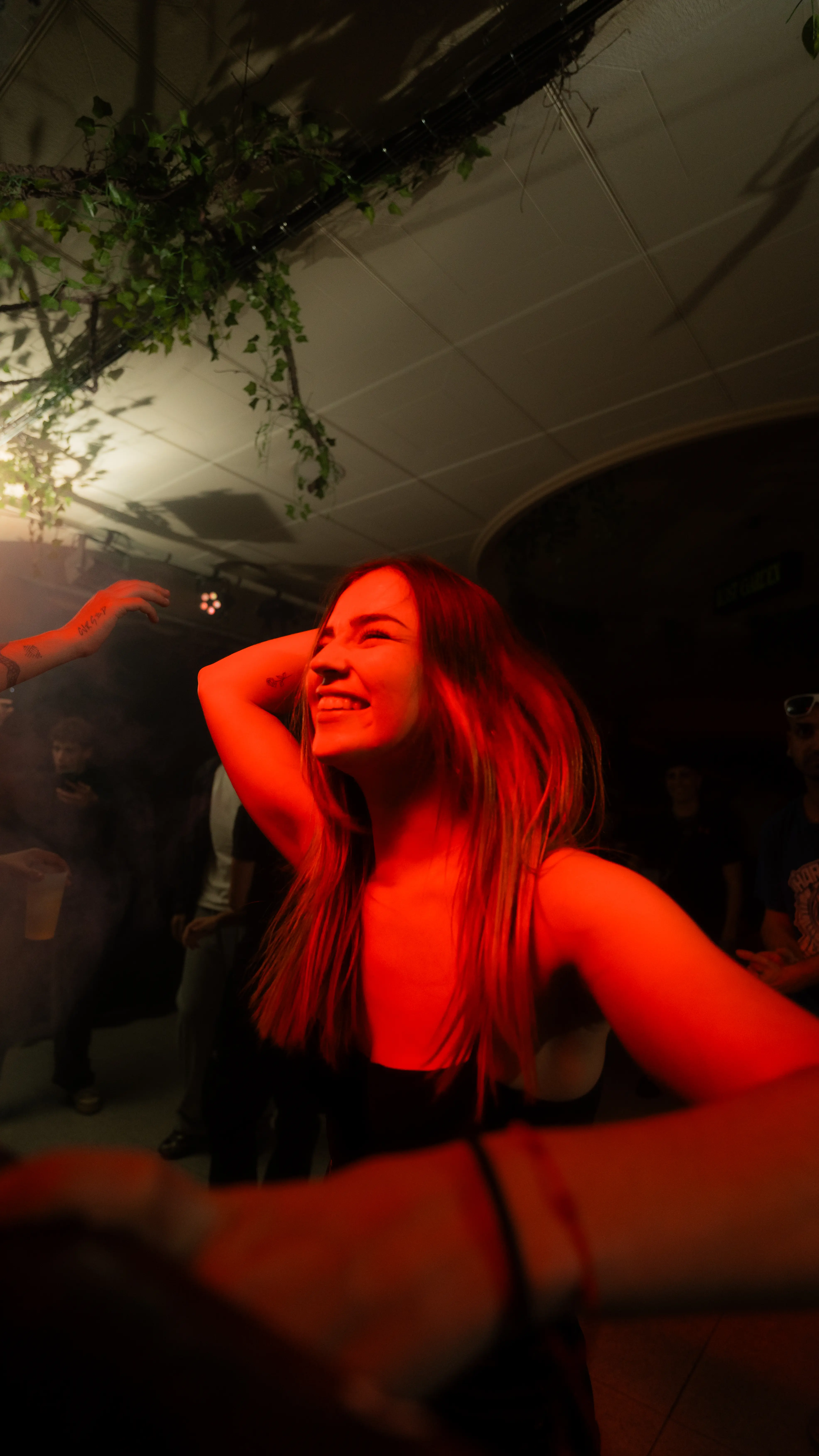 Crowd interaction during live concert recording